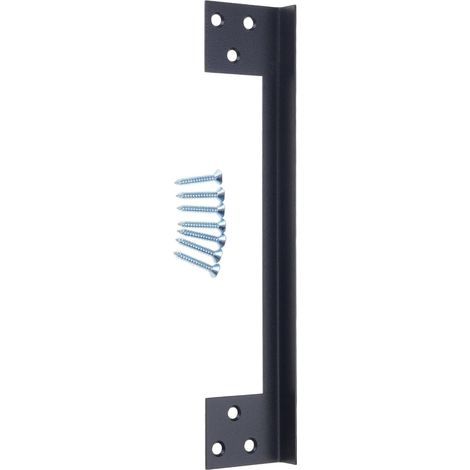 Cache-porte de sécurité en forme L, acier inoxydable, 2 mm (1/5)