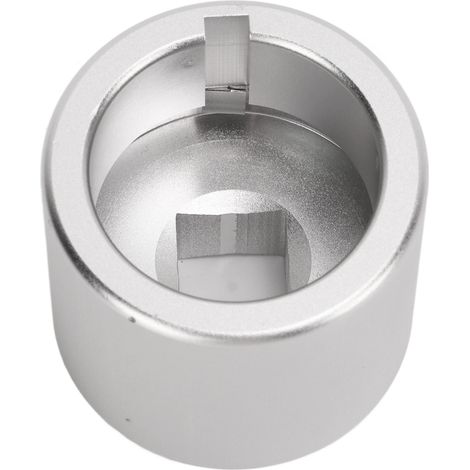 Douille rotation vilebrequin alliage aluminium argent pour moteur SBC 5.7L 305 350 400 V8 petit bloc (1/5)