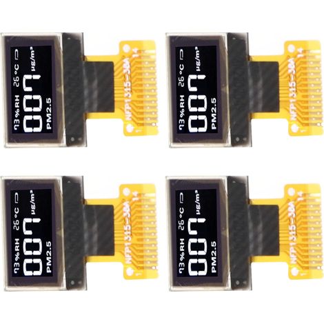 modules d'affichage OLED 0,49 pouce, interface I2C, 64 x 32 pixels, 14 broches (1/5)