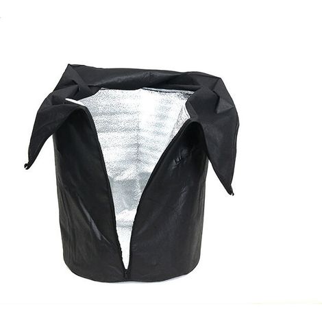 Couverture froide pour plantes - couverture antigel pour la protection des plantes en pot en hiver, 45 cm x 50 cm (1/4)