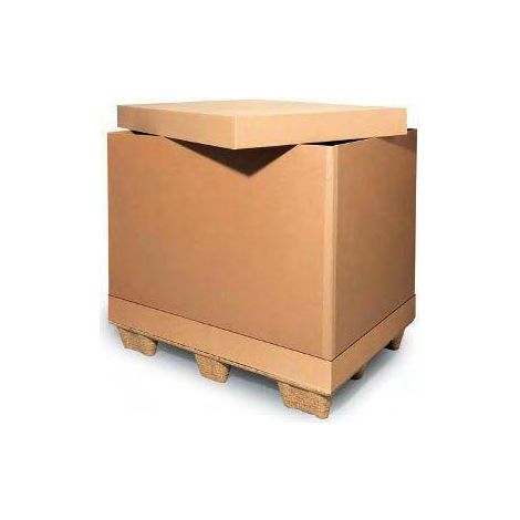 Palettenring 2-wellig Maße 1205x805x1200mm Qualtität 2.40BC braun Fefco 0501 (1/2)
