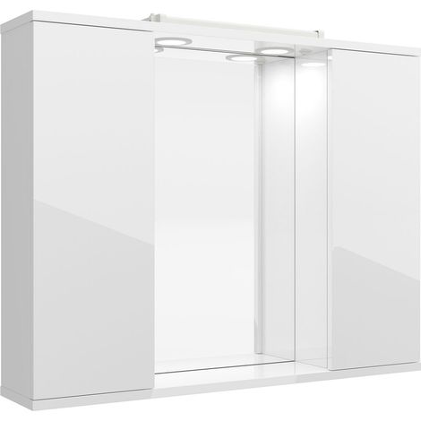 Spiegelschrank LOIRA 800 2 Türen (1/4)