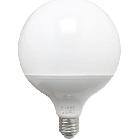Silamp – Ampoule LED E27 18W 220V G95 300° – Blanc froid 6000K – Équivalent 180W – 1620 lumens – Économie d'énergie