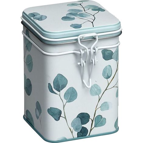 Petite boite eucalyptus pour le thé contenance 150 gr (1/2)