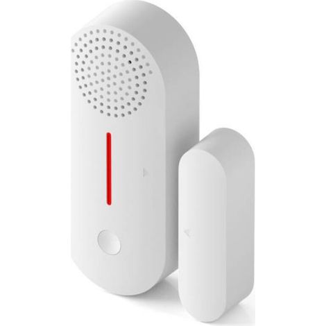WiFi Door Sensor Alarm: Smart Door Window Sensor with 90dB Alarm and App Notification, Wireless Door Open Contact Sensor for Burglar Alarm (1/5)