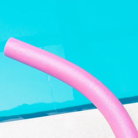 Frites de Piscine de Natation Mousse EVA à Haute Densité Aide à la Natation Flottante et Durable pour Adultes et Enfants 5 Couleurs Vives