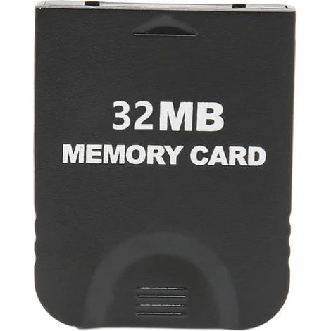 Carte mémoire pour Gamecube Plug and Play, carte mémoire de jeu haute vitesse pour console de jeux, accessoires informatiques, 32 Mo (507 blocs) (1/5)