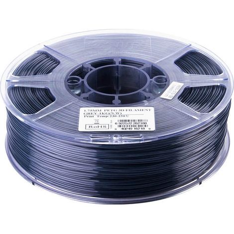 eSUN PETG Filament 1.75mm 1000g Transparent Grey