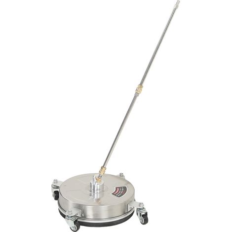 Nettoyeur de surfaces à haute pression de 13 pouces, 4000 psi, avec 4 roues et 2 rallonges. (1/5)
