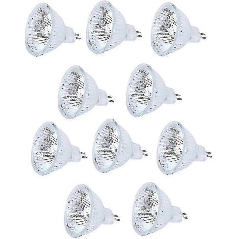 10 ampoules halogènes MR16 12 V 20 W (édition projecteur B) (1/4)