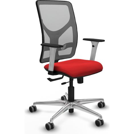 Chaise de bureau piqueras y crespo Motilla blanc support lombaire ajustable (1/2)
