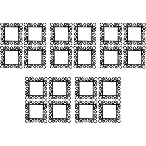 CCYKXA Baby-Steckdosenabdeckung, 6-teiliges Set Baby-Steckdosenschutz, Typ-F-Steckdosen, Silikonbox, dekorative Abdeckung, Baby-Steckdosenschutz (1/5)