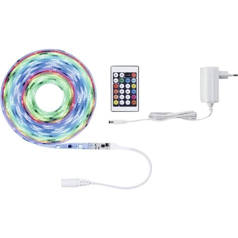 Paulmann FN SimpLED Strip RGB 70513 Kit completo striscia LED con spina 12 V 5 m RGB 1 pz. (1/4)