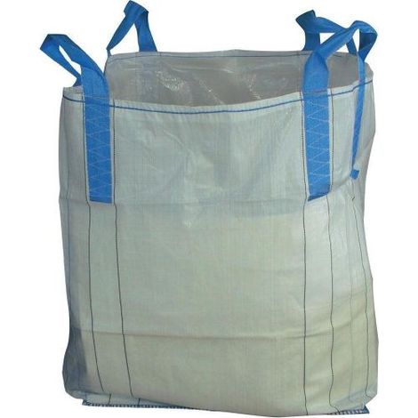 SACCO SACCHI SACCONE BIG BAG APERTO IN POLIPROPILENE 90x90x125 OMOLOGATO (34643)