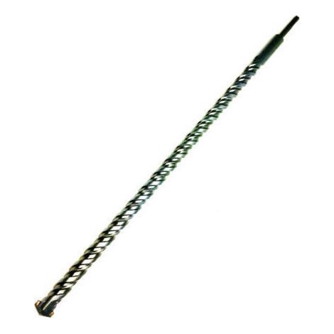 PUNTA MURO CEMENTO ATTACCO SDS PLUS 28 X 100 MM DEMOLITORE TASSELLATORE 100 CM (1/2)