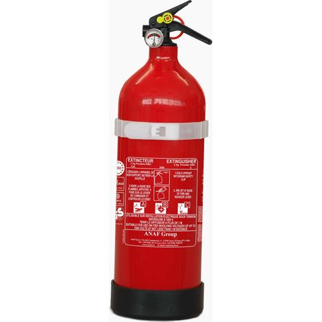 Feuerlöscher mit Manometer 2kg EN3