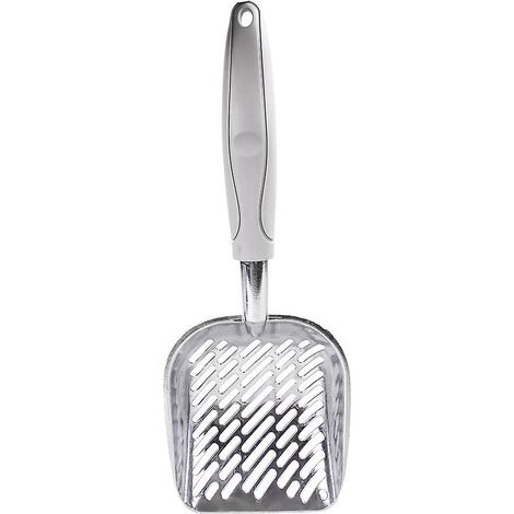 grise-spatule Solide Pour Animaux De Compagnie Litire Pour Chat Tamis Pelle Profonde Pelle Sable En Acier Inoxydable Outil De Nettoyage Pour Filt (1/5)
