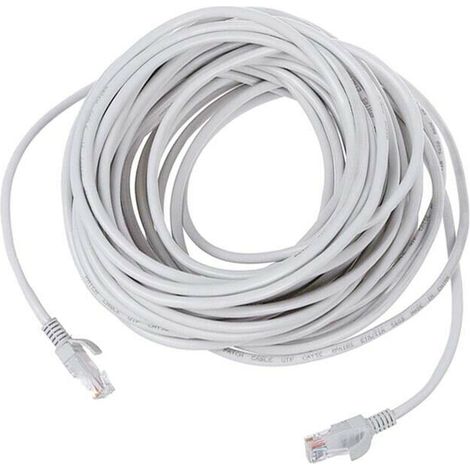 Cavo Lan Rj45 Da Rete Ethernet Utp Per Pc Cavetto Internet Prolunga 5 Metri (1/2)