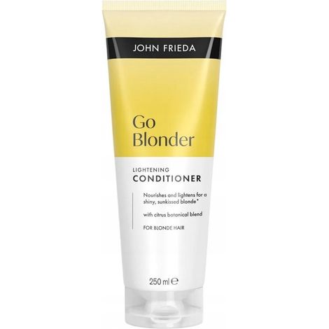 Acondicionador John Frieda Sheer Blonde Go Blonder para cabello rubio, 250 ml