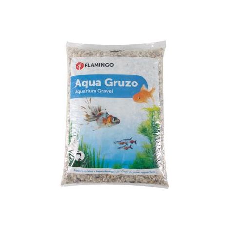 Gravier clair pour aquarium 8 L - 10 kg (1/2)