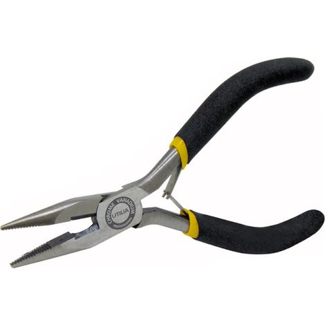Utilia PINZA A BECCHI 1/2 TONDI DIRITTI PROFESSIONALE  mm. 120 6.00 pz