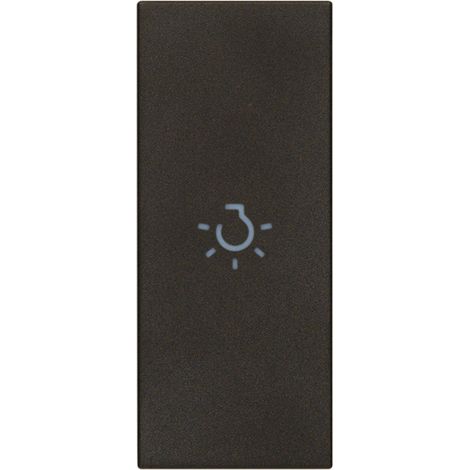 VIMAR - 31000A.LG Tasto 1M assiale simbolo luce nero