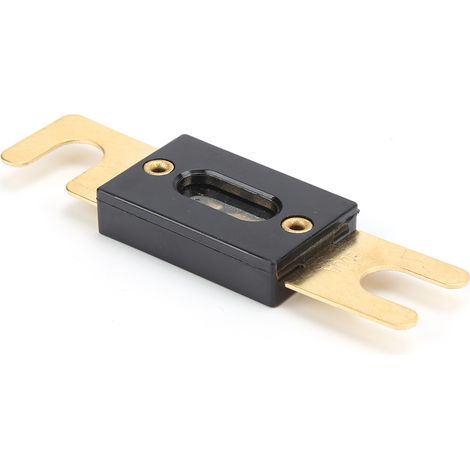 Fusibles à lames automobiles ANL, type à boulon plaqué or, universels 32 V CC, adaptés aux voitures, camions, camping-cars et batteries audio (300 A) (1/5)