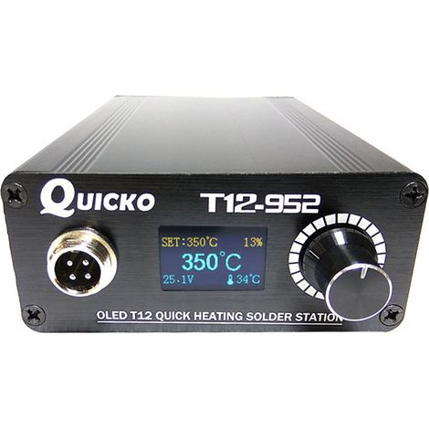 [JAMAIS UTILISÉ]Station de soudage à chauffage rapide, température réglable de 200 à 480 °C, écran numérique de 0,96 pouce, fer à souder électronique portable, outil d'entretien pratique (1/2)