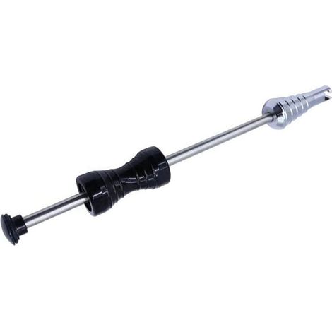 Reparatur von Karosseriebeulen mit Ausbeulhammer, Gleithammer, Spezialausbeuler, Ausbeulwerkzeug, kratzfreie Reparatur. (1/4)