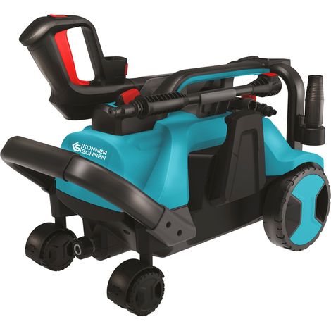 Idropulitrice KS PW160HV con 2 posizioni di lavoro, motore potente, regolazione della potenza, sistema Start/Stop automatico e tubo ad alta pressione da 8 metri (1/5)