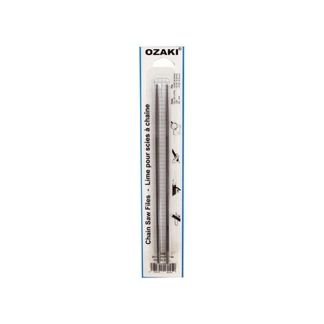 Juego 2 lima redonda OZAKI polea 4,5 mm longitud 20 cm