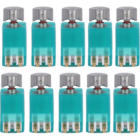 10 Pièces Moteur Micro Vibration Mini à Cage Creuse 1‑3.7V 5400RPM Pièces de Mécanisme Vibrant pour Téléphone (1/5)