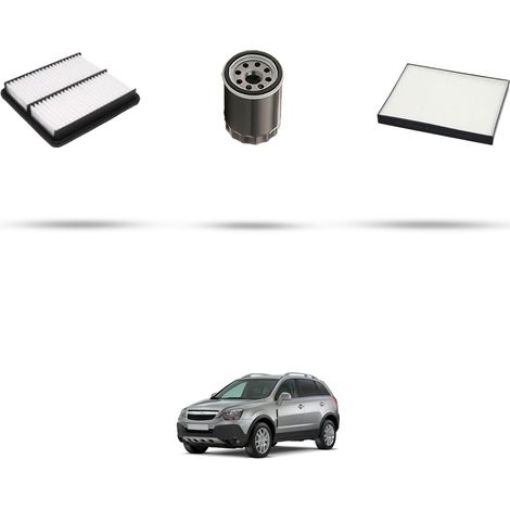 Kit tagliando 3 filtri compatibile con Opel Antara 2.4 103kw dal 2006 (1/5)