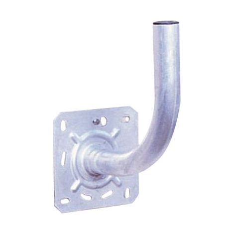 Support Satellite - ELAP - Modèle Support - Bras de déport 30 cm - Coudé - Pré-galvanisé 50mm