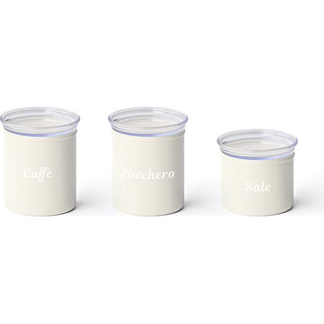 GUZZINI Set 3 Barattoli Chef Line