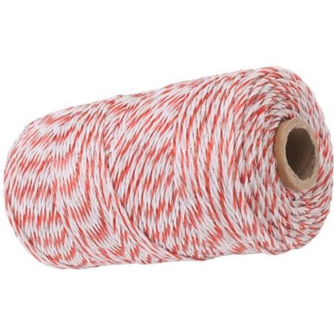 Clôture électrique Polywire Rope Clôture électrique Polywire Corde Forte Conductivité Résistance À La jardin filet (1/4)