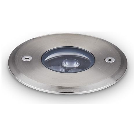 Encastré extérieur LED pour sol et terrasse en acier IP67, 3000K (1/2)