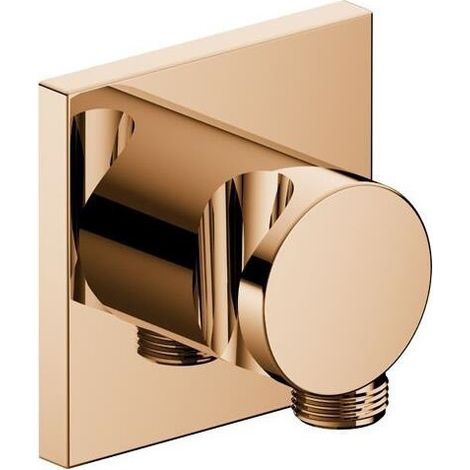 Portagomma IXMO DN 15, con rosetta portadoccia, quadro bronzo lucido KEUCO