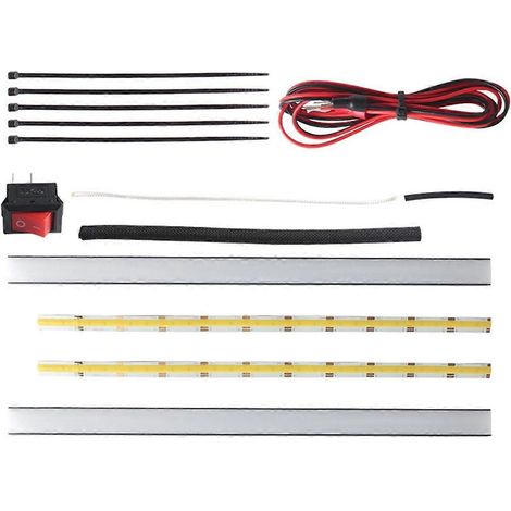 Doppelte LED-Lichtleiste 24V Ultrahelles Kit für Prusa MK4 3D-Drucker