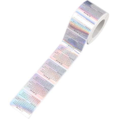 Étiquettes d'avertissement pour la fabrication de bougies - Effet rappel - Autocollants en papier faciles à coller (1/5)