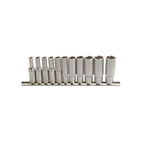 Juego de dados BGS Pro Torque plateado 8mm 19mm