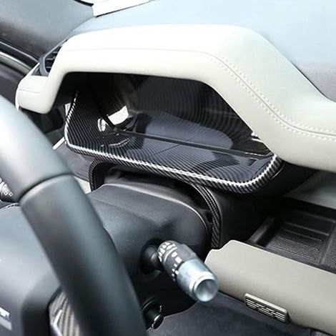 1 pair of dashboard trim frames and screen covers for 2020-2023 Land Rover Defender models (1/5)