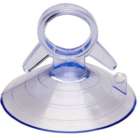 Csparkv – Lot de 10 ventouses transparentes 45mm – PVC de haute qualité – Forte adhérence pour surfaces lisses – Idéal pour pare-soleil voiture