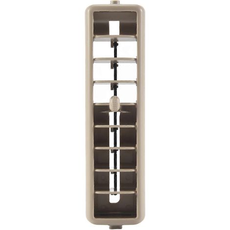 Grille de sortie d'aération latérale de climatisation de toit de voiture beige (1/5)