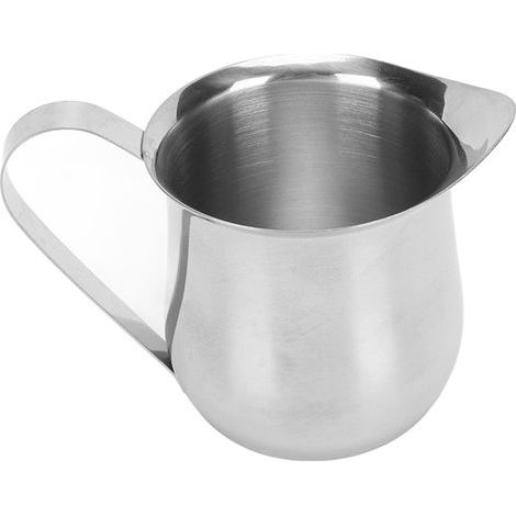 150ml stainless steel milk jug for baristas – ergonomic design and precise pouring spout (1/5)
