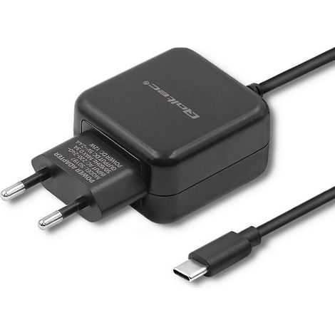 Caricabatterie da parete Qoltec 12W 5V 2.4V USB Tipo C (1/4)