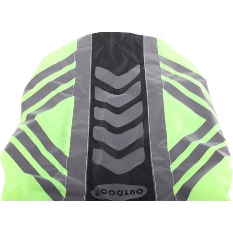 Housse de sac à dos imperméable réfléchissante pour vélo et randonnée, légère et visible (1/5)