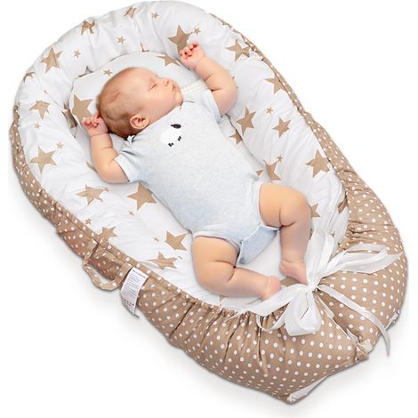 1 lit bébé en coton, portable et démontable, adapté aux nouveau-nés, environnement naturel, usage intérieur (1/5)