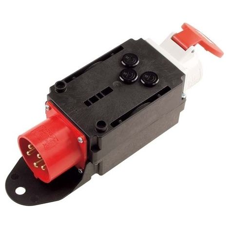 BACHMANN Adaptateur CEE 1xCEE 16A 3xFUSE 10A CEE 32A, 349.183