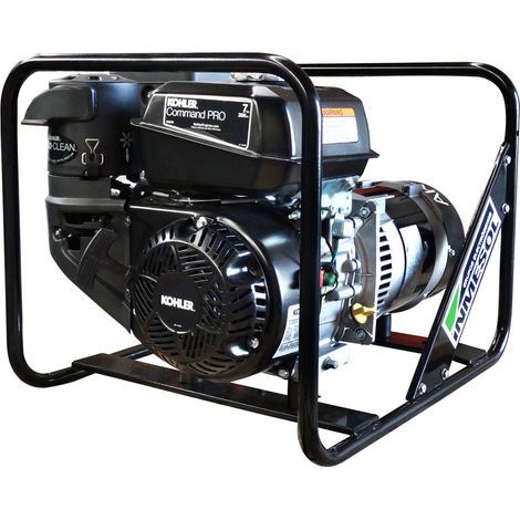 Generador Eléctrico 5000w (5 kVA) 230v Monofásico Gasolina Grupo electrógeno INMESOL AK-500
